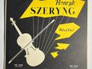 Henryk Szeryng : Récital (Violon) LP 33 tours RPM 10