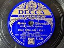 Lew Stone 78 What More Can I Ask / Jack Hylton We Meet Again 1933 F3459 #321