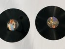 Led Zeppelin Nobodys Fault But Mine 2 Vinyl Records Set Pictures on Back Label