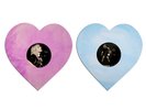 Taylor Swift Lover Live from Paris Heart Shaped Pink & Blue Colored Vinyl 2XLP