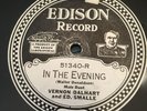 EdisonRecord 51340In The Evening,I Popped The Question To Her Pop by Billy Jones