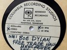 Bob Dylan 12” Acetate Metal Free Trade Hall Manchester May 17 1966
