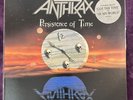 Anthrax Persistence of Time Vinyl LP W/ Hype Promo 1990 US Megaforce NM Megadeth