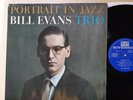 The Bill Evans Trio – Portrait In Jazz UK LP Mono Riverside Records – RLP12-315