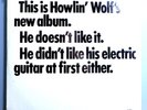 HOWLIN' WOLF THIS IS HOWLIN' WOLF'S NEW ALBUM RARE ORIG'68 CADET LP IN SHRINK NM