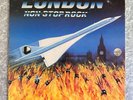 London Non-Stop Rock LP Vinyl 1985 w/ Lyric Sheet Shrapnel Hard Rock Sh-1019