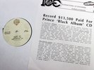 PRINCE Black Album LP 1994 Promo PRO-A-7330 Near-MINT w/INSERT  b30