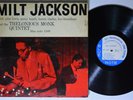MILT JACKSON With Thelonious Monk Quartet BLUE NOTE 1509 LP 1st ear Lexington