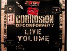 Corrosion Of Conformity ‎– Live Volume 2-LP (NEW Clear Vinyl 2016) Detroit 2001