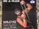 Macho Man Randy Savage - Be A Man RED Colored Vinyl LP Best Buy Exclusive WWE
