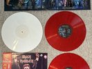 IRON MAIDEN COLOURED VINYL LPS