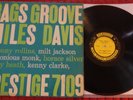 Miles Davis ‎– Bags Groove 1958 Prestige RVG Horace Silver Thelonious Monk Vinyl