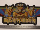 IRON MAIDEN POWERSLAVE OFFICIAL BACK PATCH ca. 34 CM