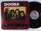 DOORS L.A. Woman ELEKTRA EKS-75011 LP embossed die-cut window cover j