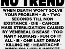 No Trend - When Death Won't Solve Your Problem - Used Vinyl Record - Y5870z