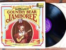 Rare Country Bear Jamboree Disneyland Disney Vinyl Record LP 1972