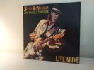 STEVIE RAY VAUGHAN LIVE ALIVE EX /EX+ LP VINYL RECORD
