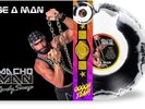 MACHO MAN RANDY SAVAGE Be A Man Vinyl LP Swirl OBI X/300 in hand