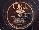 Okeh 41468 DUKE ELLINGTON / LOUIS ARMSTRONG Ring Dem Bells/ Body & Soul 78 rpm