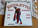 DECCA SET 224-6 WB gr ED1 Verdi Rigoletto Sutherland Sanzogno 3 lp box  NM UK