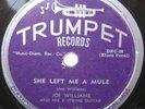 BIG JOE WILLIAMS 78 on Trumpet 171 