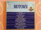 Various THE GREATEST 64 MOTOWN ORIGINAL HITS 4-LP BOX SET 1975 w/ Insert SOUL