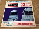 DOCTOR WHO THE CHASE THE DALEKS 1st UK PS EP 1966 BBC RADIOPHONIC WORKSHOP RARE