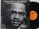 Malcolm X LP “Ballots Or Bullets”   First Amendment / Charisma Recs   VG++