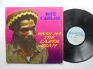 DON CARLOS Pass The Lazer Beam ENTERPRISE Killer  80's Roots Reggae LP HEAR