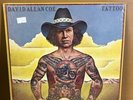David Allan Coe – Tattoo 1977 PC34870 LP Record EX VG+