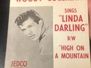 WOODY COLEMAN High On Mountain/Linda Darling PICTURE SLEEVE(no 45) 1963 Doo Wop*