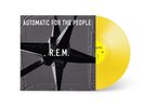 R.E.M. Automatic For The People Yellow Coloured Vinyl LP National Album Day 2023