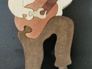 Georges Brassens Rare Puzzle Bois
