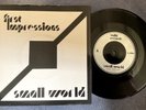 SMALL WORLD - FIRST IMPRESSIONS rare UK 1982 / MOD REVIVAL / POST PUNK / MINT-