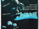 Johnny HALLYDAY    Amour d'été   Contour et lettrage blanc  45 t 7