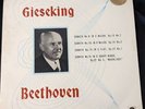 Beethoven Sonatas Gieseking SAX 2259 UK Columbia ED1 LP