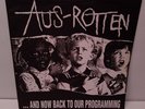 Aus-Rotten: ...And Now Back To Our Programming Lp 1998 ORIGINAL FOLD-OUT COVER