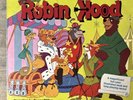 Walt Disney Robin Hood Vinyl LP and Book TESTED