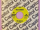 The Beatles US 45 Capitol P-2056 HELLO GOODBYE / I AM THE WALRUS DJ/Promo