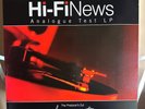HI FI News .. Analogue Test LP UK vinyl LP Record HFN-002 NM/NM