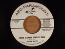 Richie Kaye  Here Comes Uncle Sam/Where'd My Little Sister Go? Promo Garage