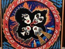 KISS Rock And Roll Over Blue Tear Drop RCA Club Edition Vinyl Record LP 1976