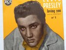 45 tours ep ELVIS PRESLEY (RARE POCHETTE JAUNE) 