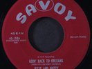 JESSE AND BUZZY: going back to orleans / without your love SAVOY 7