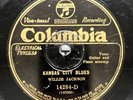 Blues-78 RPM-Willie Jackson-Kansas City Blues/T.B. Blues-Columbia 14284-V+