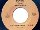 The Rings 45 Like I'm in Love / Sailor - Rare 1975 Hard Rock - HEAR