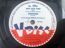V-Disc #399 78rpm Single 12-inch Billie Holiday & Artie Shaw and his Orchestra