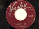 The Rhythm Aces - Vee Jay 138 Whisper To Me / Olly, Olly, Atsen, Free ***1955***