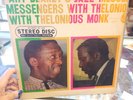 THELONIOUS MONK w/ART BLAKEY MEGA-RARE ORIG'58 ATLANTIC GREEN LABEL STEREO LP NM