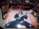 THIN LIZZY LIVE AND DANGEROUS LP   EX/EX